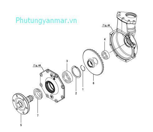 Trục xe trước